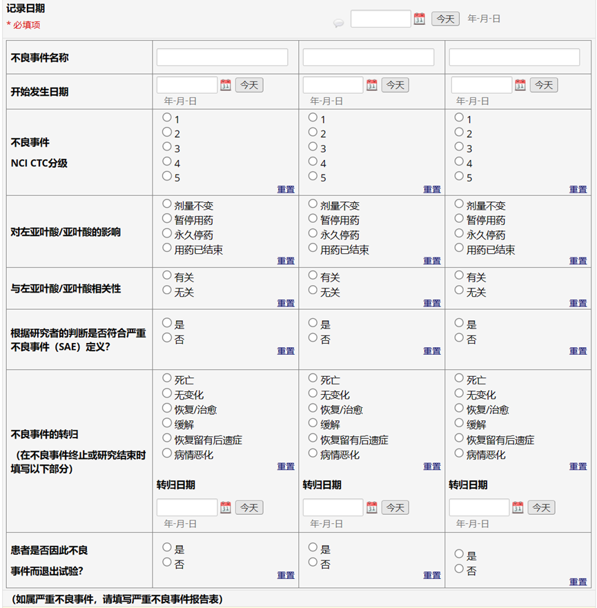 嵌套后的填写页